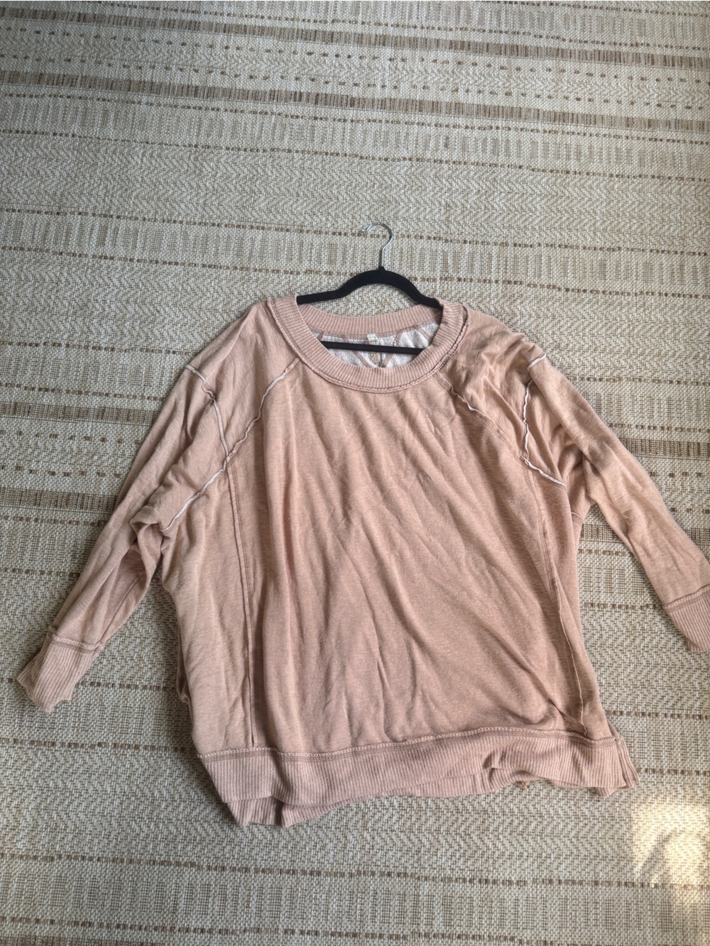 Free people Crewneck Women's Top in Dusty Pink - Picture 5 of 9